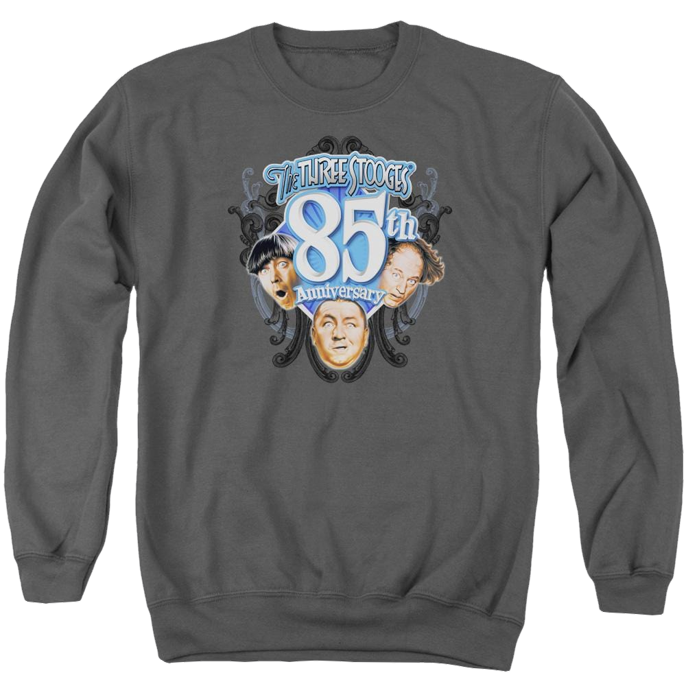 The Three Stooges 85th Anniversary 2 Men's Crewneck Sweatshirt Men's Crewneck Sweatshirt The Three Stooges   