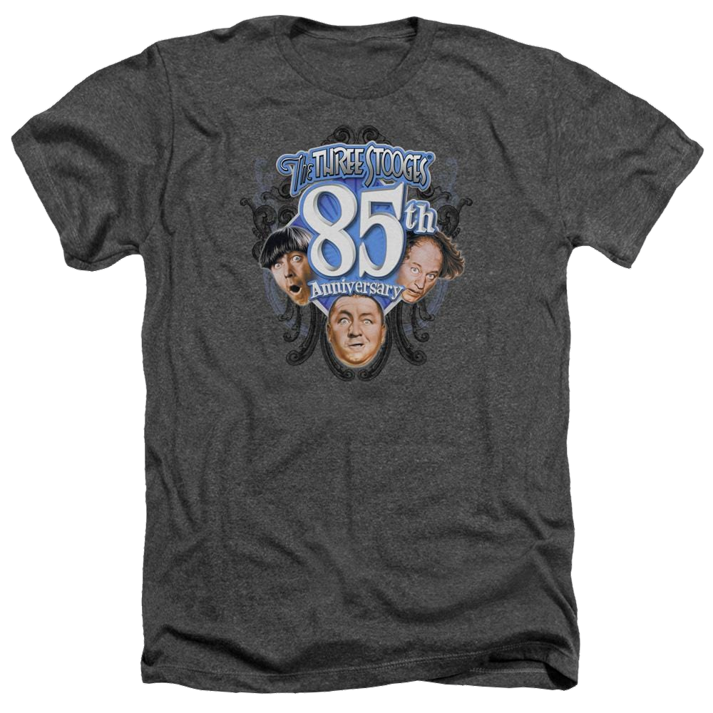 The Three Stooges 85th Anniversary 2 Men's Heather T-Shirt Men's Heather T-Shirt The Three Stooges   