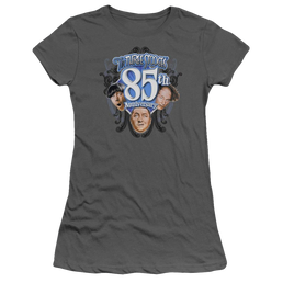 The Three Stooges 85th Anniversary 2 Juniors T-Shirt Juniors T-Shirt The Three Stooges   