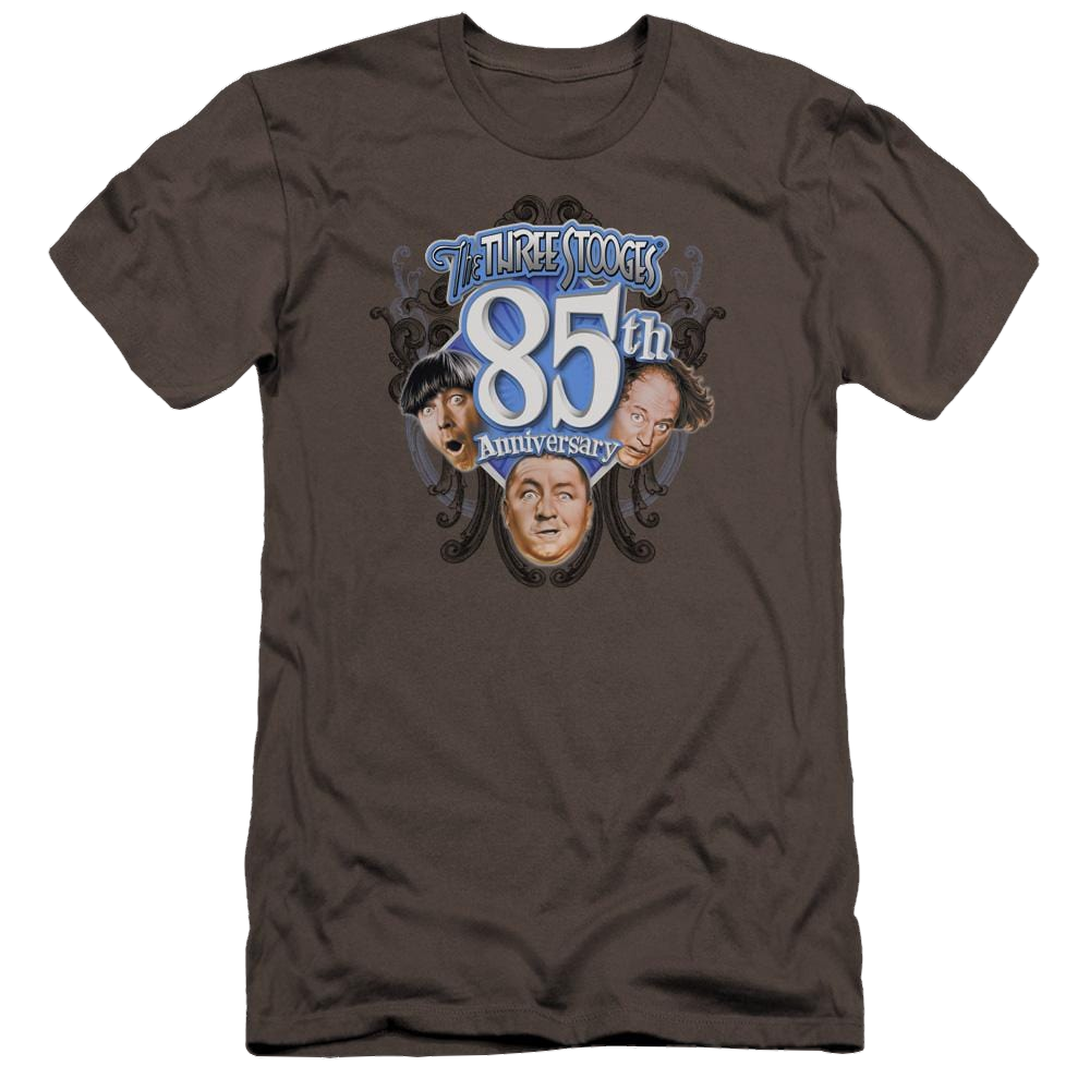 The Three Stooges 85th Anniversary 2 Men's Premium Slim Fit T-Shirt Men's Premium Slim Fit T-Shirt The Three Stooges   