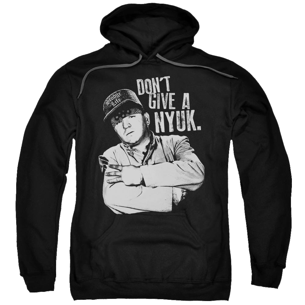 The Three Stooges Give A Nyuk Pullover Hoodie Pullover Hoodie The Three Stooges   