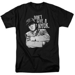 The Three Stooges Give A Nyuk Men's Regular Fit T-Shirt Men's Regular Fit T-Shirt The Three Stooges   