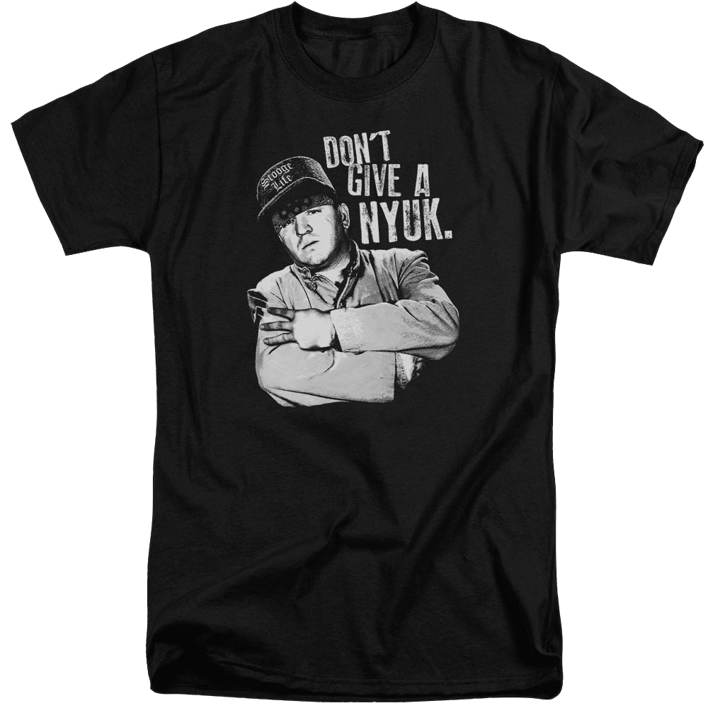 The Three Stooges Give A Nyuk Men's Tall Fit T-Shirt Men's Tall Fit T-Shirt The Three Stooges   