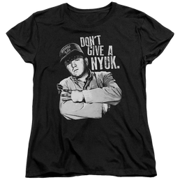 The Three Stooges Give A Nyuk Women's T-Shirt Women's T-Shirt The Three Stooges   