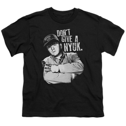 The Three Stooges Give A Nyuk Youth T-Shirt (Ages 8-12) Youth T-Shirt (Ages 8-12) The Three Stooges   