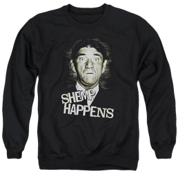 The Three Stooges Shemp Happens Men's Crewneck Sweatshirt Men's Crewneck Sweatshirt The Three Stooges   