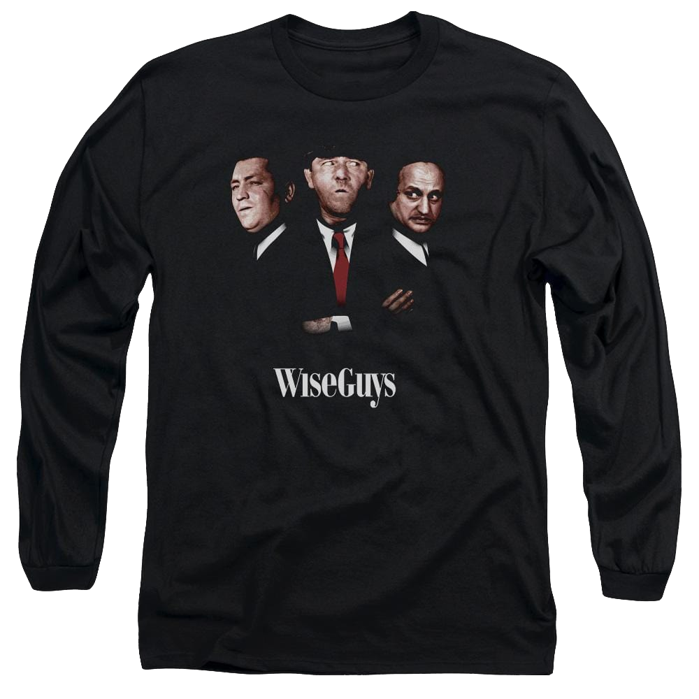 The Three Stooges Wiseguys Men's Long Sleeve T-Shirt Men's Long Sleeve T-Shirt The Three Stooges   