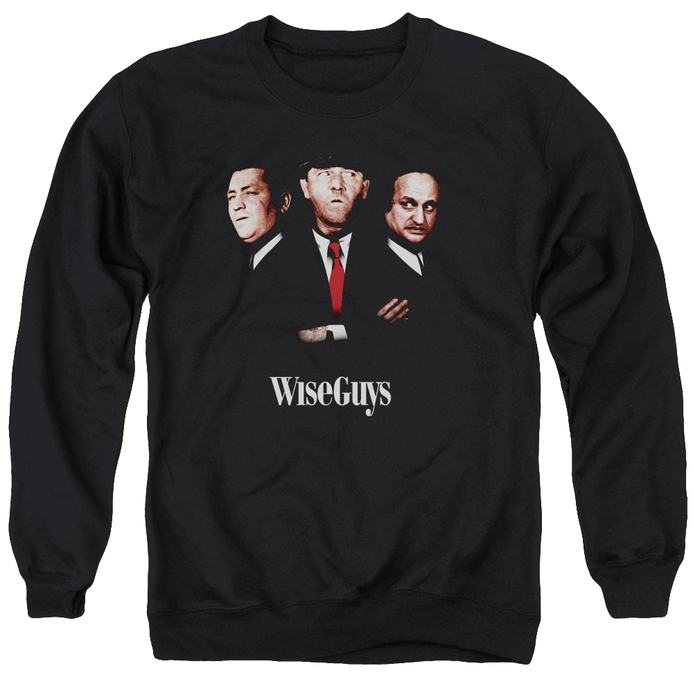 The Three Stooges Wiseguys Men's Crewneck Sweatshirt Men's Crewneck Sweatshirt The Three Stooges   
