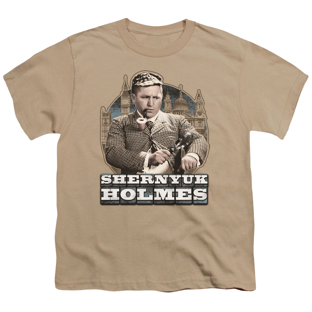 The Three Stooges Shernyuk Holmes Youth T-Shirt (Ages 8-12) Youth T-Shirt (Ages 8-12) The Three Stooges   