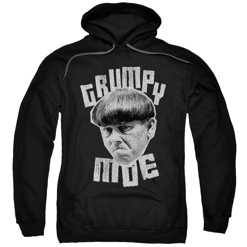 The Three Stooges Grumpy Moe Pullover Hoodie Pullover Hoodie The Three Stooges   