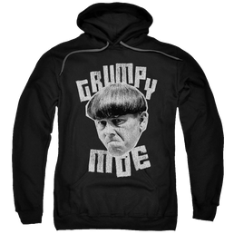 The Three Stooges Grumpy Moe Pullover Hoodie Pullover Hoodie The Three Stooges   