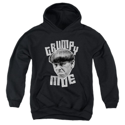 The Three Stooges Grumpy Moe Youth Hoodie (Ages 8-12) Youth Hoodie (Ages 8-12) The Three Stooges   