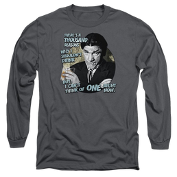 The Three Stooges Drink Men's Long Sleeve T-Shirt Men's Long Sleeve T-Shirt The Three Stooges   