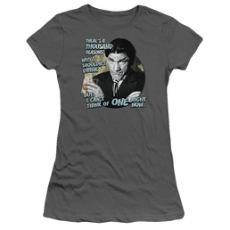 The Three Stooges Drink Juniors T-Shirt Juniors T-Shirt The Three Stooges   