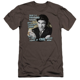 The Three Stooges Drink Men's Premium Slim Fit T-Shirt Men's Premium Slim Fit T-Shirt The Three Stooges   