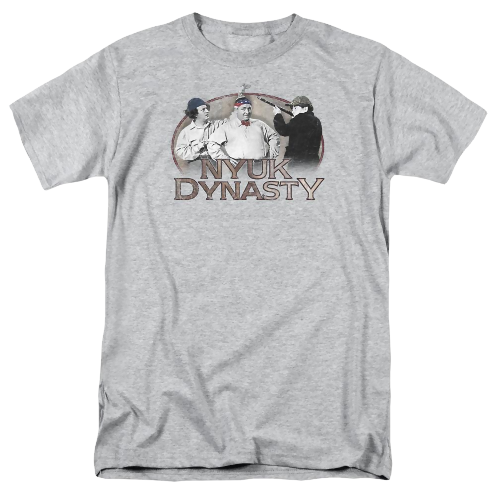 The Three Stooges Nyuk Dynasty Men's Regular Fit T-Shirt Men's Regular Fit T-Shirt The Three Stooges   