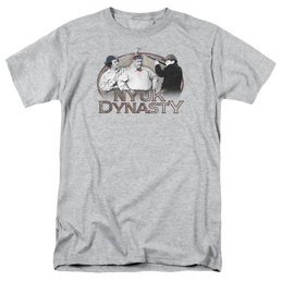 The Three Stooges Nyuk Dynasty Men's Regular Fit T-Shirt Men's Regular Fit T-Shirt The Three Stooges   