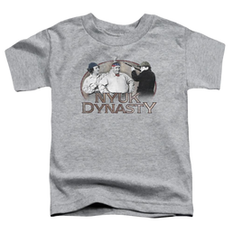 The Three Stooges Nyuk Dynasty Toddler T-Shirt Toddler T-Shirt The Three Stooges   