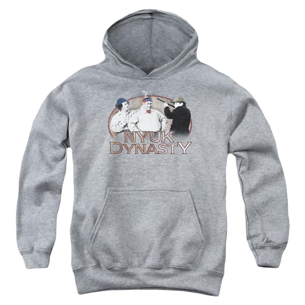 The Three Stooges Nyuk Dynasty Youth Hoodie (Ages 8-12) Youth Hoodie (Ages 8-12) The Three Stooges   