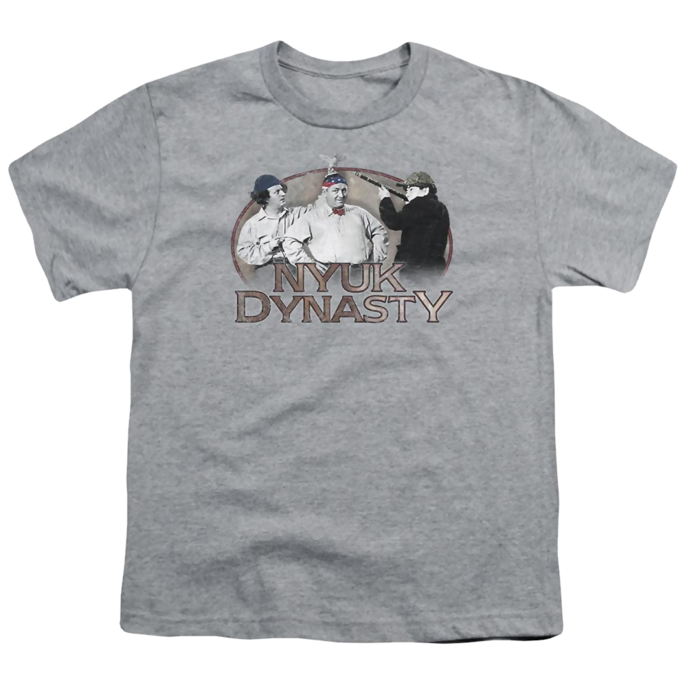 The Three Stooges Nyuk Dynasty Youth T-Shirt (Ages 8-12) Youth T-Shirt (Ages 8-12) The Three Stooges   