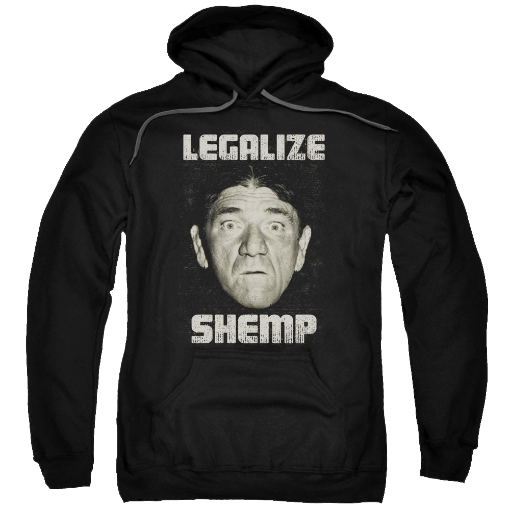 The Three Stooges Legalize Shemp Pullover Hoodie Pullover Hoodie The Three Stooges   