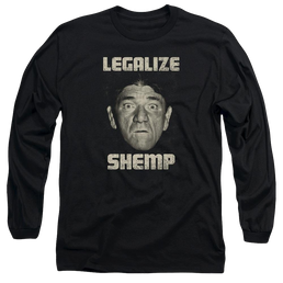 The Three Stooges Legalize Shemp Men's Long Sleeve T-Shirt Men's Long Sleeve T-Shirt The Three Stooges   