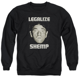 The Three Stooges Legalize Shemp Men's Crewneck Sweatshirt Men's Crewneck Sweatshirt The Three Stooges   