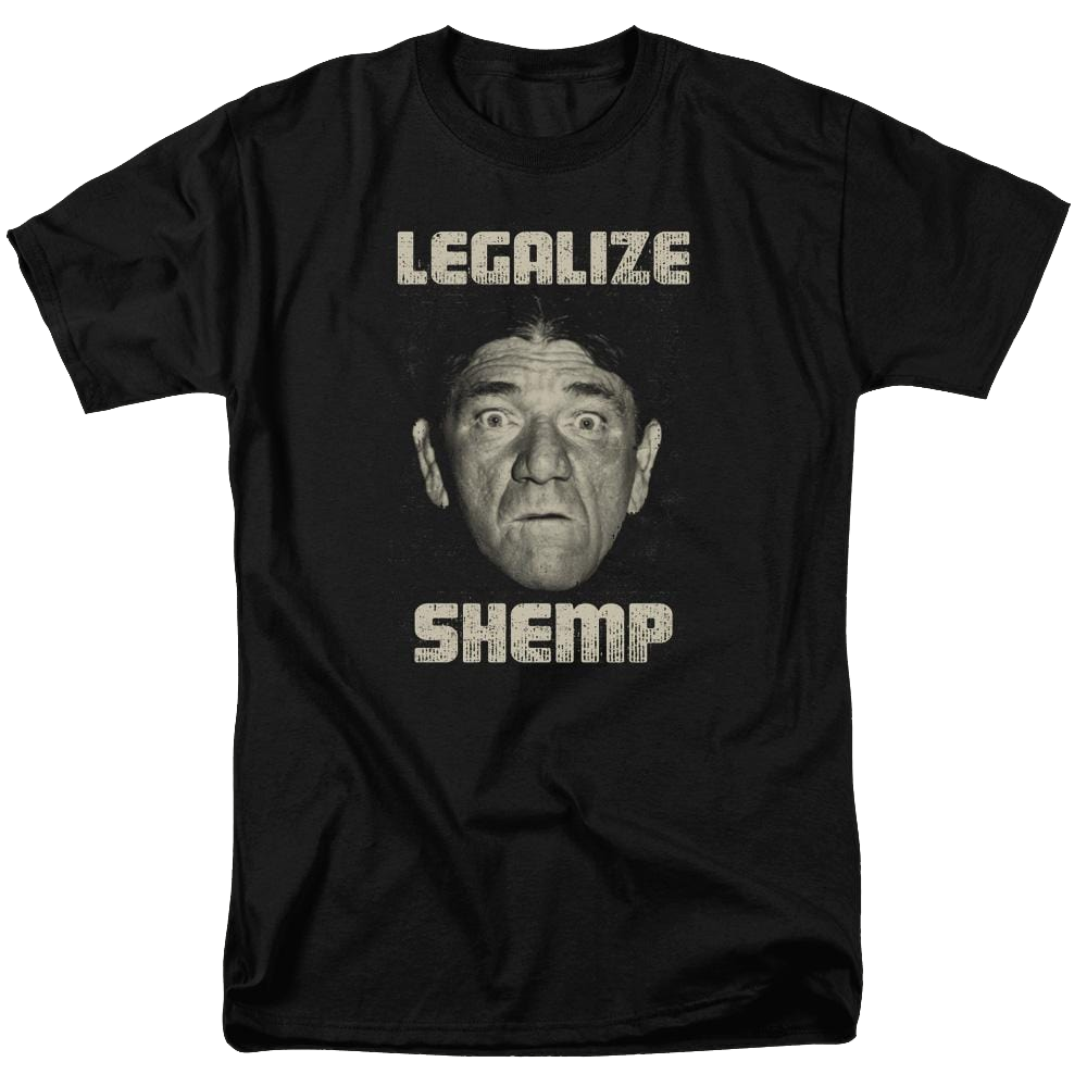 The Three Stooges Legalize Shemp Men's Regular Fit T-Shirt Men's Regular Fit T-Shirt The Three Stooges   