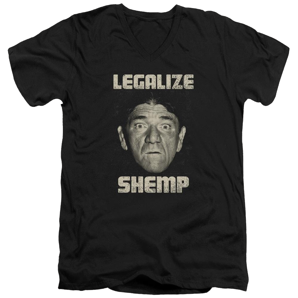 The Three Stooges Legalize Shemp Men's V-Neck T-Shirt Men's V-Neck T-Shirt The Three Stooges   