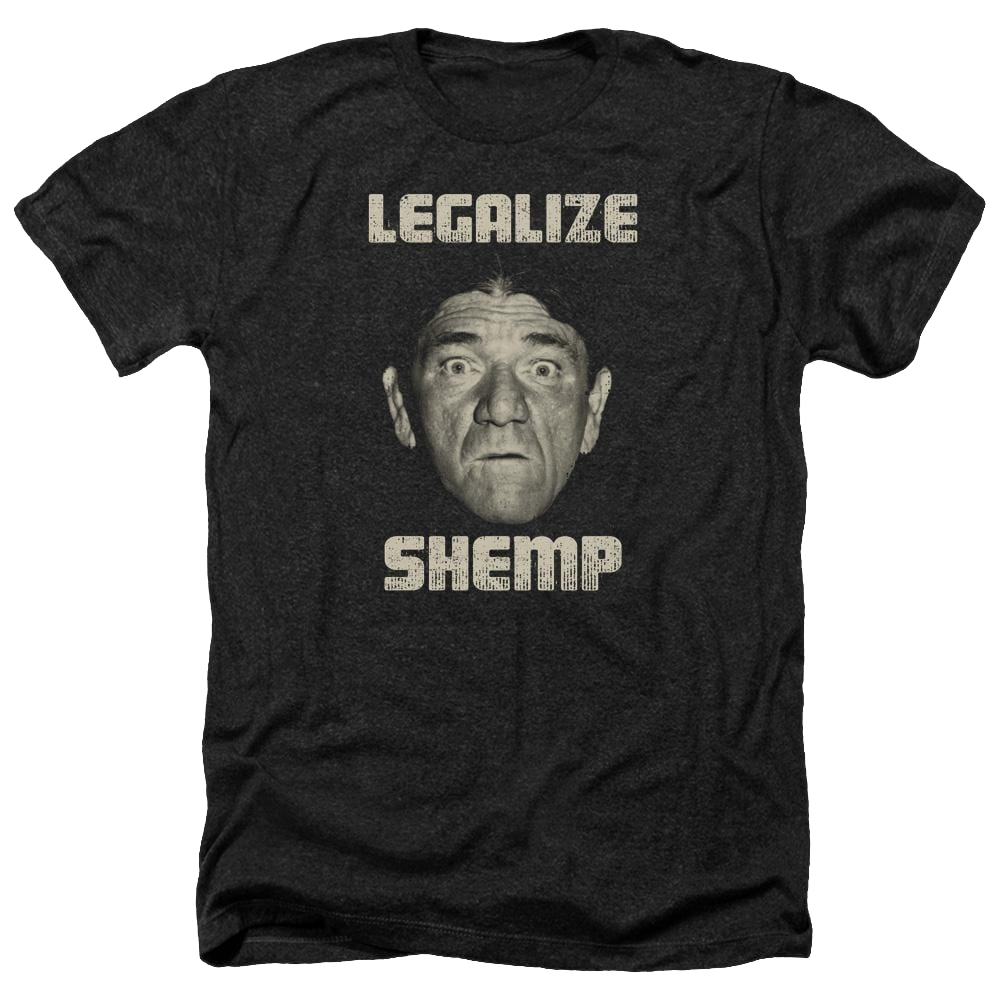 The Three Stooges Legalize Shemp Men's Heather T-Shirt Men's Heather T-Shirt The Three Stooges   
