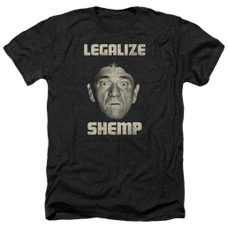 The Three Stooges Legalize Shemp Men's Heather T-Shirt Men's Heather T-Shirt The Three Stooges   
