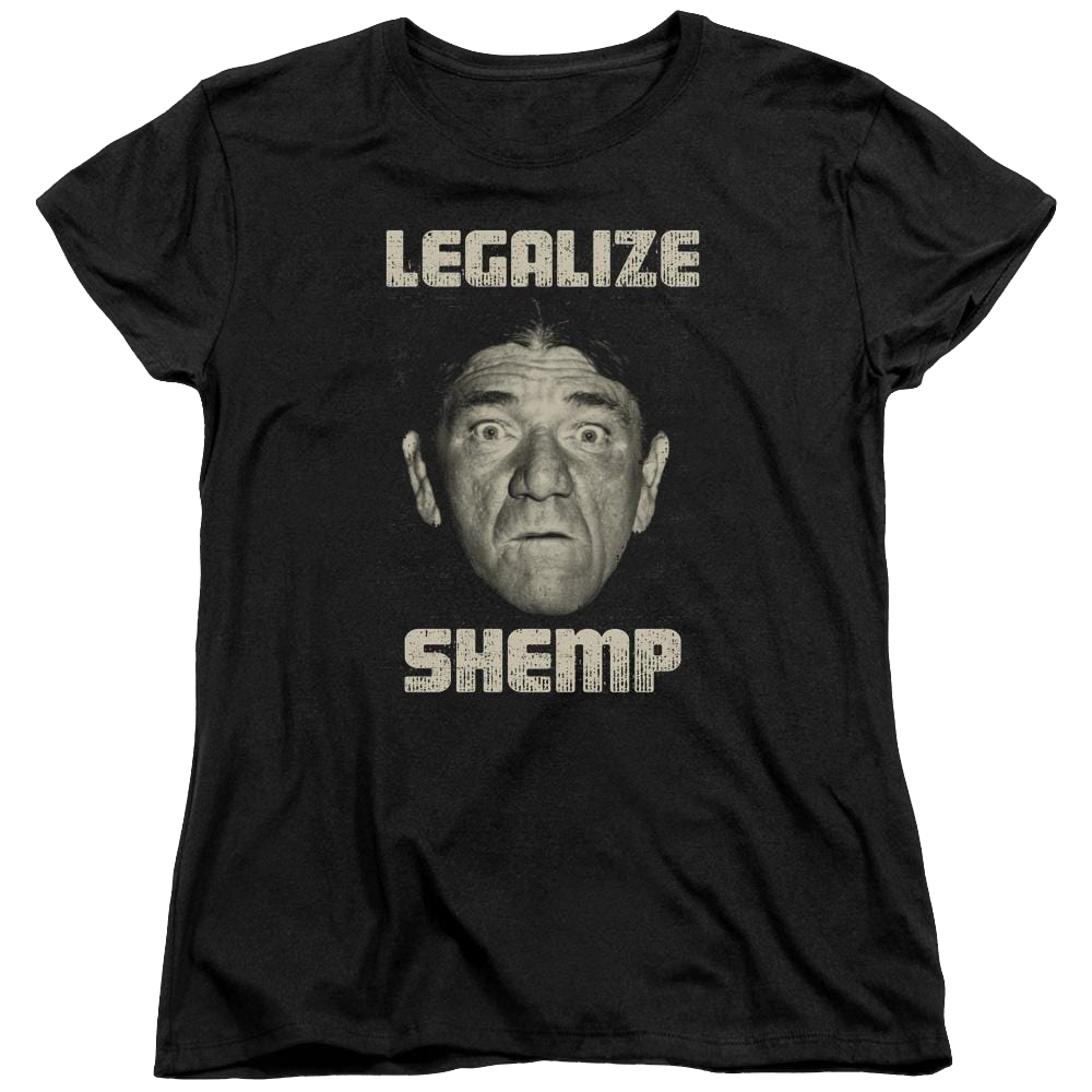 The Three Stooges Legalize Shemp Women's T-Shirt Women's T-Shirt The Three Stooges   