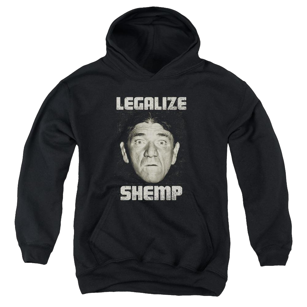 The Three Stooges Legalize Shemp Youth Hoodie (Ages 8-12) Youth Hoodie (Ages 8-12) The Three Stooges   