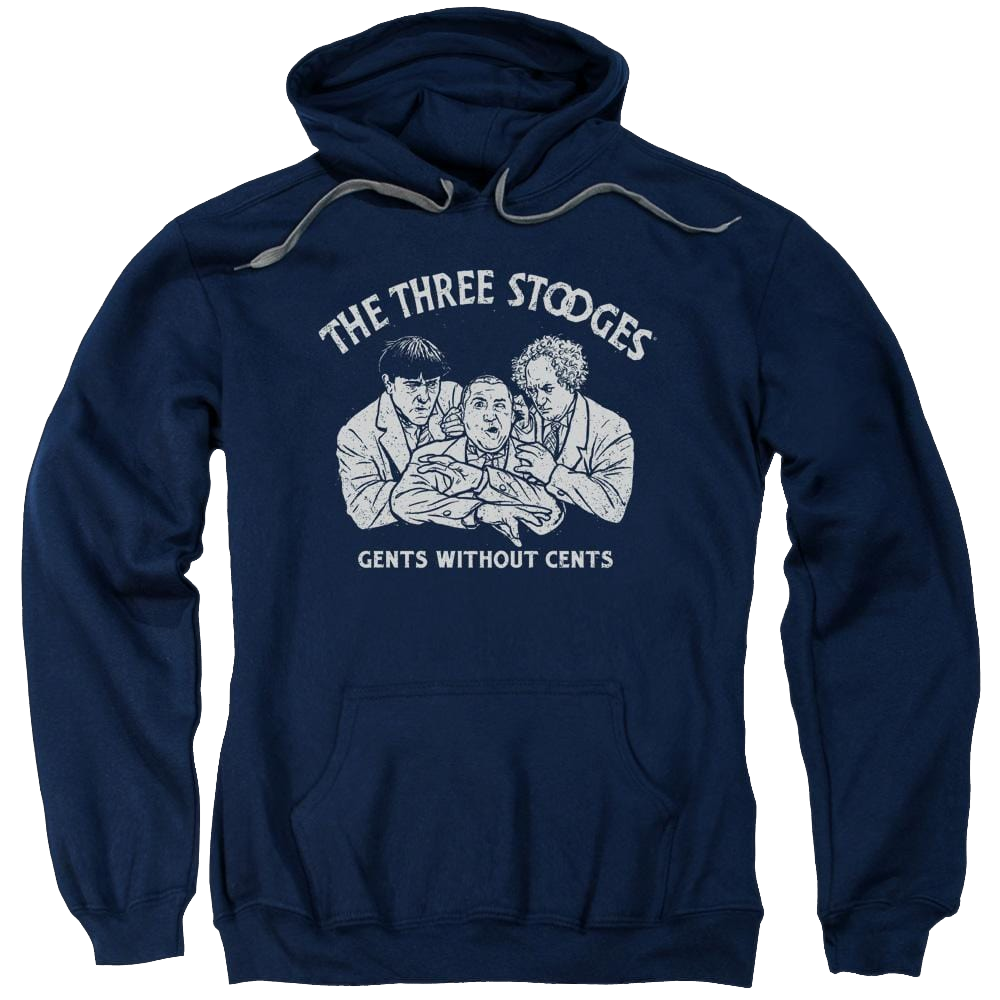 The Three Stooges Without Cents Pullover Hoodie Pullover Hoodie The Three Stooges   