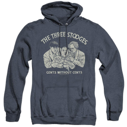 Three Stooges, The Without Cents - Heather Pullover Hoodie Heather Pullover Hoodie The Three Stooges   