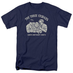 The Three Stooges Without Cents Men's Regular Fit T-Shirt Men's Regular Fit T-Shirt The Three Stooges   