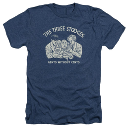 The Three Stooges Without Cents Men's Heather T-Shirt Men's Heather T-Shirt The Three Stooges   