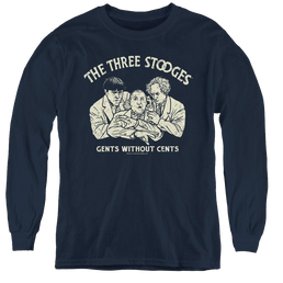 Three Stooges, The Without Cents - Youth Long Sleeve T-Shirt Youth Long Sleeve T-Shirt The Three Stooges   