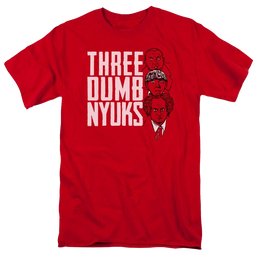 The Three Stooges Three Dumb Nyuks Men's Regular Fit T-Shirt Men's Regular Fit T-Shirt The Three Stooges   