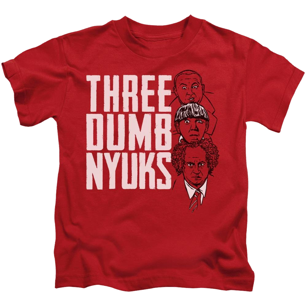 The Three Stooges Three Dumb Nyuks Kid's T-Shirt (Ages 4-7) Kid's T-Shirt (Ages 4-7) The Three Stooges   