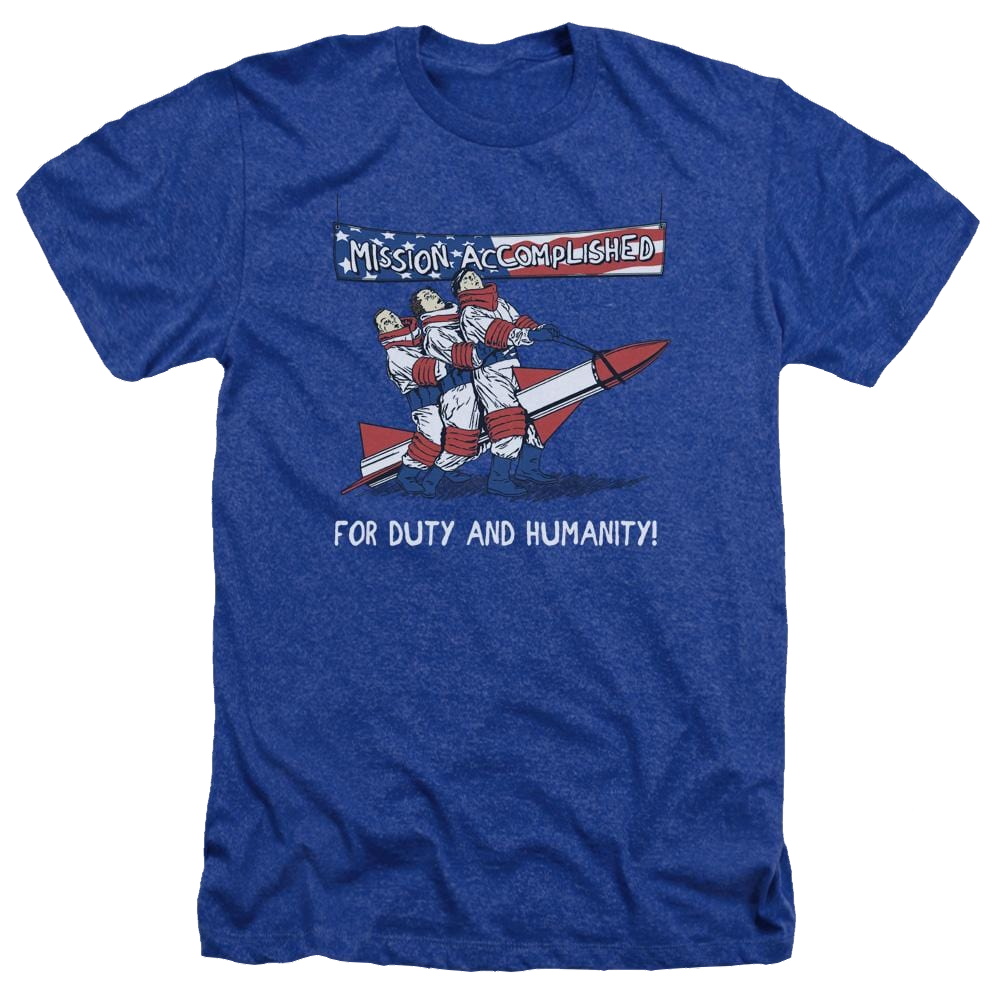 The Three Stooges Mission Accomplished Men's Heather T-Shirt Men's Heather T-Shirt The Three Stooges   