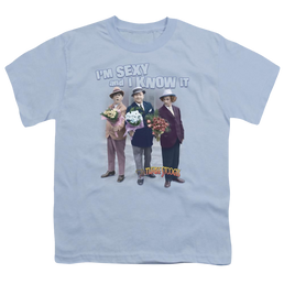 The Three Stooges Sexy Youth T-Shirt (Ages 8-12) Youth T-Shirt (Ages 8-12) The Three Stooges   