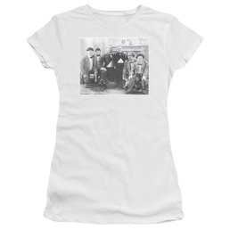 The Three Stooges Hello Juniors T-Shirt Juniors T-Shirt The Three Stooges   