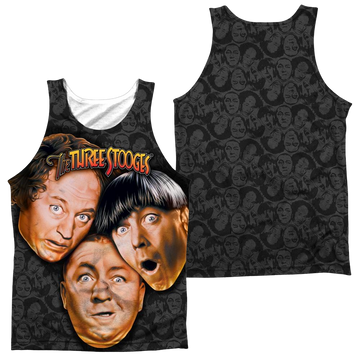 The Three Stooges Stooges All Over men's all-over print tank