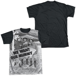 The Three Stooges Tunis 1500 Men's Black Back T-Shirt Men's Black Back T-Shirt The Three Stooges   
