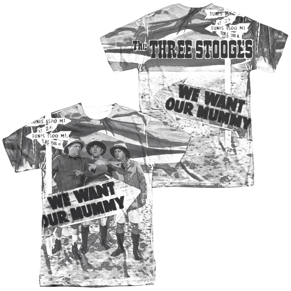The Three Stooges Tunis 1500 Men's All Over Print T-Shirt Men's All-Over Print T-Shirt The Three Stooges   