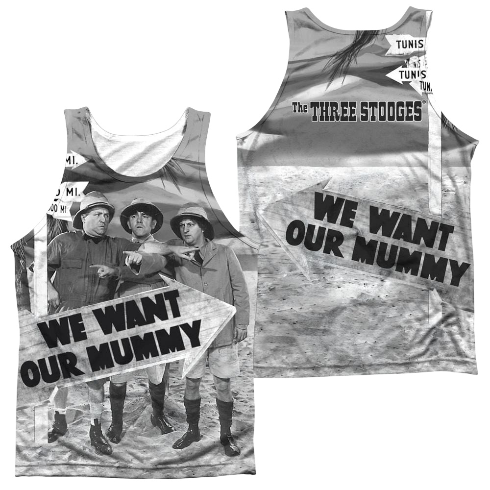 The Three Stooges Tunis 1500 Men's All Over Print Tank Men's All Over Print Tank The Three Stooges   