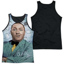 The Three Stooges Curly Heads Men's Black Back Tank Men's Black Back Tank The Three Stooges   