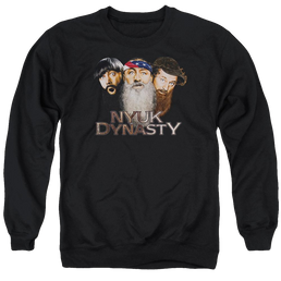 The Three Stooges Nyuk Dynasty 2 Men's Crewneck Sweatshirt Men's Crewneck Sweatshirt The Three Stooges   