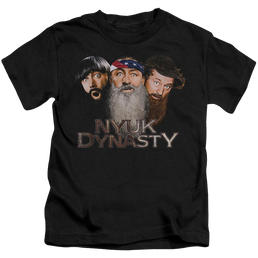 The Three Stooges Nyuk Dynasty 2 Kid's T-Shirt (Ages 4-7) Kid's T-Shirt (Ages 4-7) The Three Stooges   